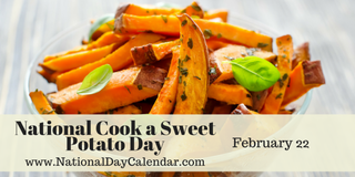 Illustration for article titled NATIONAL MARGARITA DAY – NATIONAL COOK A SWEET POTATO DAY